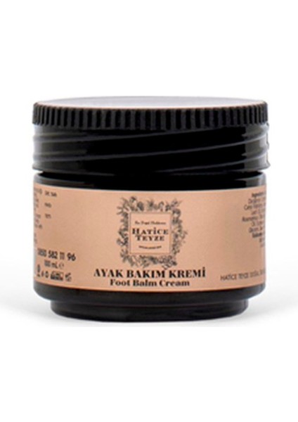 Ayak Bakım Kremi - 100 Ml.