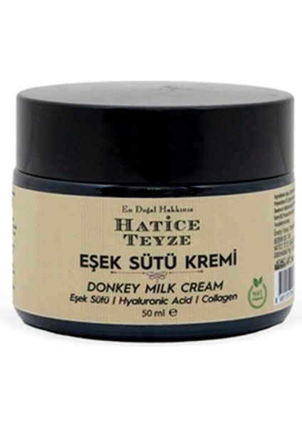 Eşek Sütlü Krem 50 ml