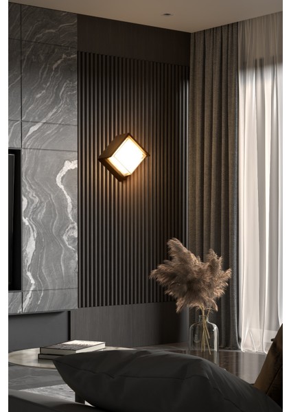 Ekim Aydınlatma 12 Watt 3000K Ledli Dış Mekan,balkon,bahçe,duvar,teras,kamelya Apliği, LED Armatür fiyatları