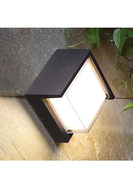 Ekim Aydınlatma 12 Watt 3000K Ledli Dış Mekan,balkon,bahçe,duvar,teras,kamelya Apliği, LED Armatür modelleri