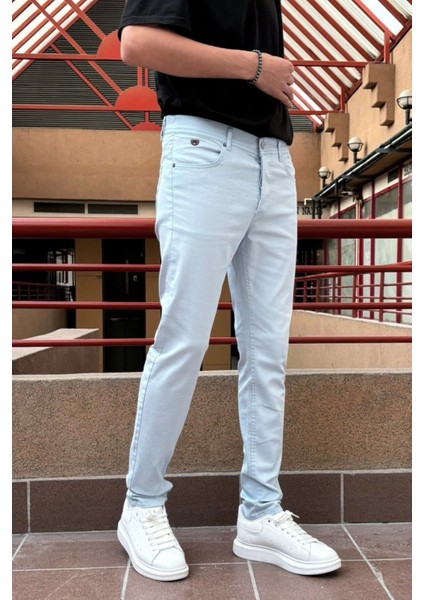 Erkek, Slim-fit, Dar Kesim, Gabardin Pantolon 085 modelleri