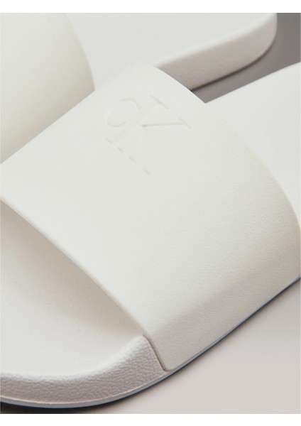 Ck YW0YW01715 Slıde Monogram Tpu Kadın Terlik modelleri