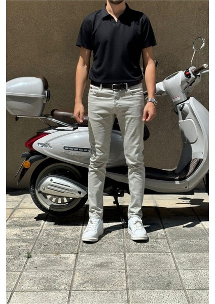Erkek, Slim-fit, Dar Kesim, Gabardin Pantolon 085 modelleri