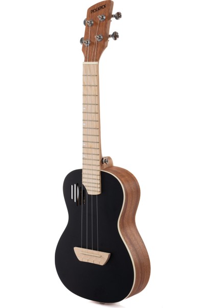 Pıckapıck PICK-24BK Concert Ukulele Siyah Set (Kılıf-Askı-Method-Pena Hediyeli) fırsatları