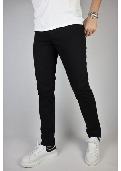Erkek, 5 Cep, Standart-fit, Chino, Pantolon