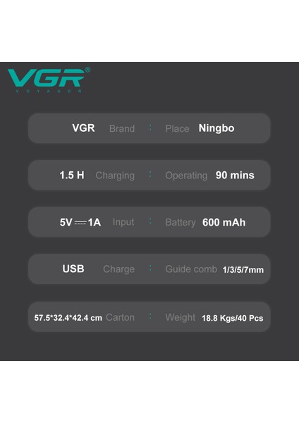 367 3-1 Folyo Elektrikli Tıraş Makinesi Erkekler Için Bakım Seti Yüz Sakal Saç Kaş Düzeltici