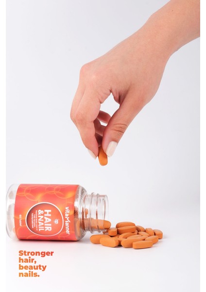 gr lowing Skin & Hair Nail 2' Li Cilt ve Saç Tırnak Takviye Seti