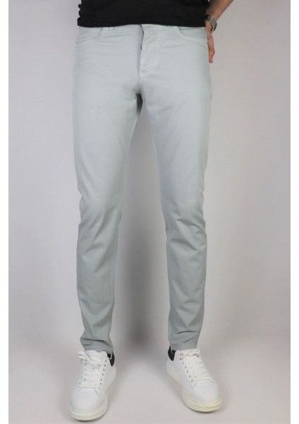 Erkek, 5 Cep, Standart-fit, Chino, Pantolon