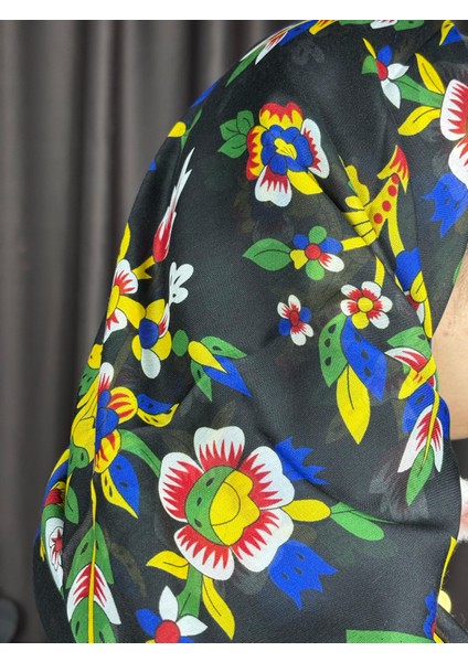 Siyah Pullu Tokat Yazması Çengelköy Deseni 100X100 cm Çeyizlik Yazma fiyatları