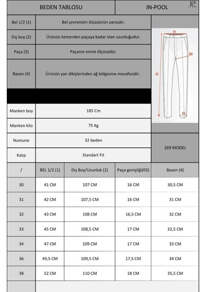 Pantolon 23INP269 fırsatları