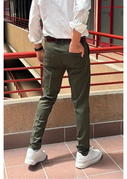 Günlük Siyah Pantolon 23INP269 Boru Paça Modern Kullanım İçin Pratik Cepli