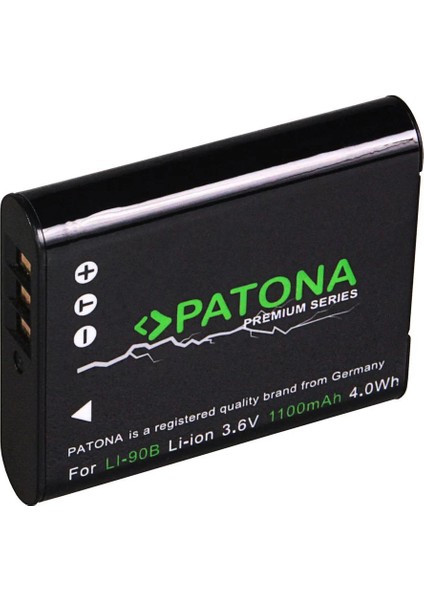 Premium Batarya Olympus LI-90B Için fiyatları
