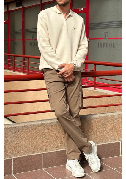 Baggy-oversize Kalıp, Kargo Cep, Gabardin Pantolon 23ınp274 modelleri