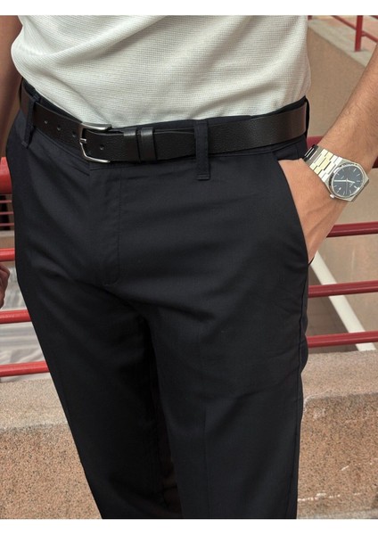 Erkek Bel Slim- Fit Poliviskon Yazlık Pantolon indirimleri