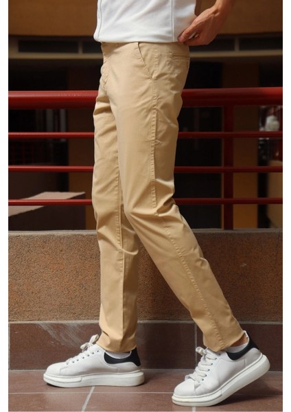 Erkek, slim fit, parça boya chino pantolon fiyatları