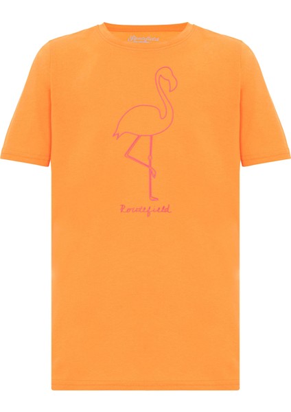 Tall Kids Unisex Çocuk Turuncu Tişört