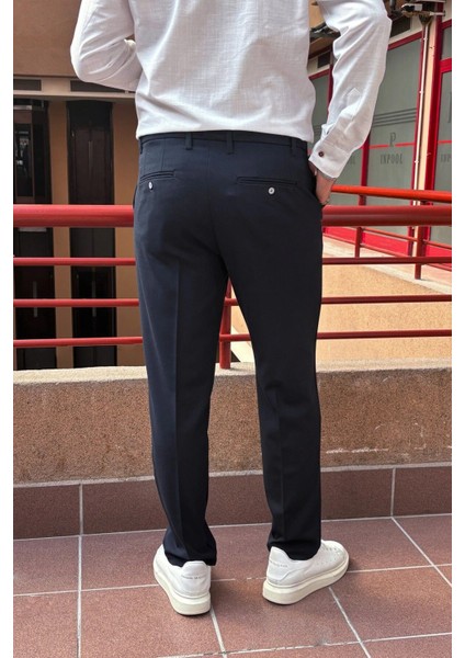 Erkek, dil detaylı, Büyük beden, Old Money Culture, Yazlık-Baharlık, kumaş pantolon 296