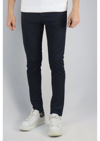 Erkek, Slim-fit, Dar Kesim, Gabardin Pantolon