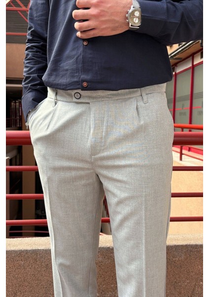 Erkek, dil detaylı, Büyük beden, Old Money Culture, Yazlık-Baharlık, kumaş pantolon 296 indirimleri