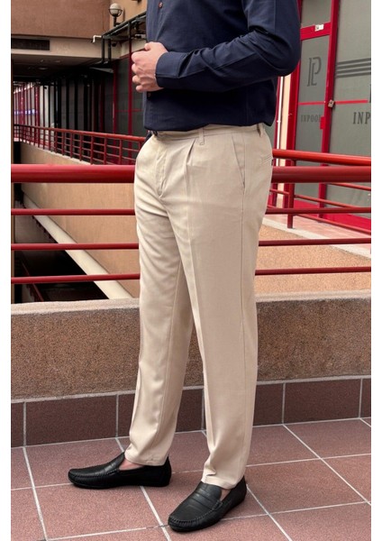 Erkek, dil detaylı, Büyük beden, Old Money Culture, Yazlık-Baharlık, kumaş pantolon 296 fiyatları