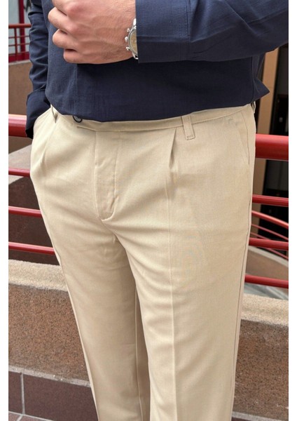 Erkek, dil detaylı, Büyük beden, Old Money Culture, Yazlık-Baharlık, kumaş pantolon 296 modelleri