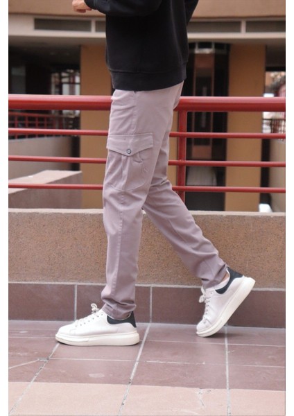 Erkek Antrasit Kargo Cep Gabardin Pantalon 21ınp207 indirimleri