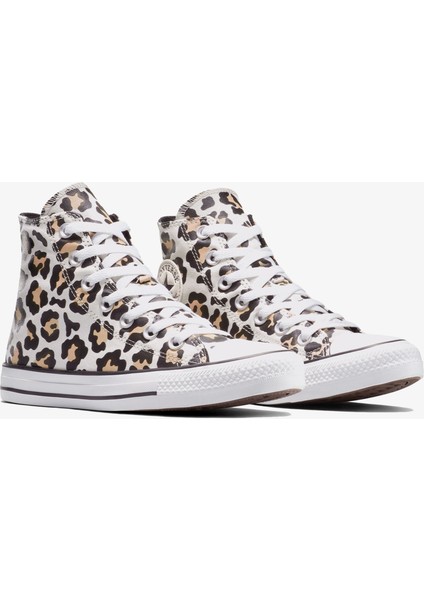 Chuck Taylor All Star Leopard Kadın Siyah Sneaker fiyatları