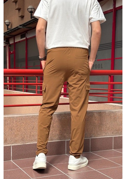 Erkek, Regular Fit, Paraşüt Kumaş, Kargo Cep, Lastikli Pantolon 24ınp276 indirimleri