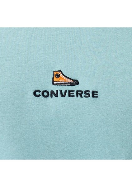 Oversize Fit Erkek Mavi T-Shirt indirimleri
