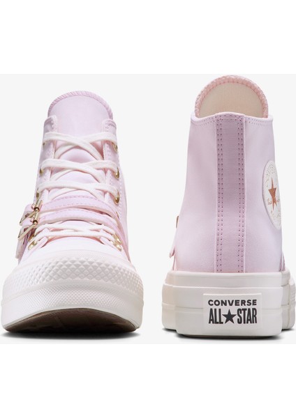 Chuck Taylor All Star Lift Platform Buckle Kadın Pembe Sneaker modelleri