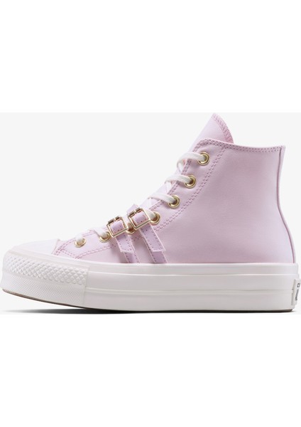 Chuck Taylor All Star Lift Platform Buckle Kadın Pembe Sneaker fırsatları