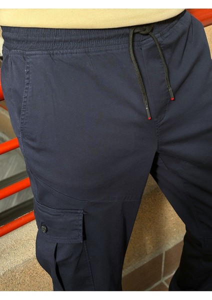 Erkek, Bel Ve Paça Lastikli, Kargo Cep, Gabardin Pantolon modelleri