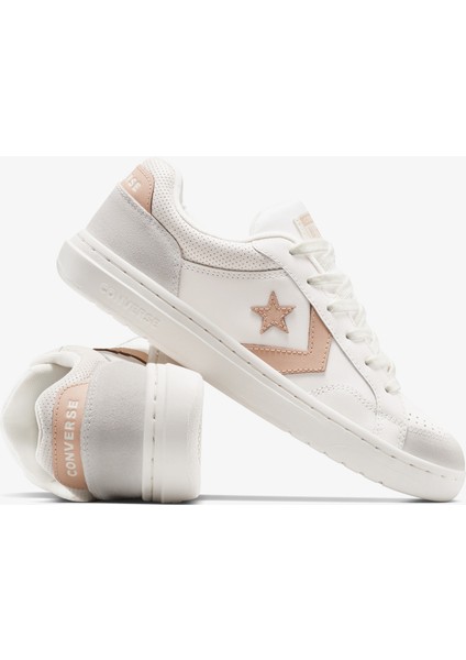 Pro Blaze Unisex Krem Deri Sneaker indirimleri