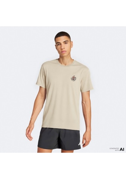 Erkek Bej T-Shirt