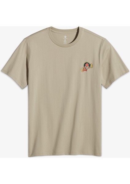 Desert Sunset Erkek Bej T-Shirt