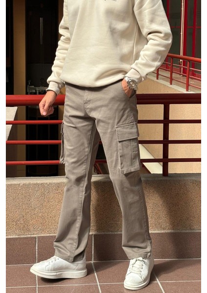 Baggy-oversize Kalıp, Kargo Cep, Gabardin Pantolon 23ınp274 fiyatları