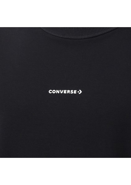 Star Chevron Baskılı Oversize Fit Erkek Siyah T-Shirt indirimleri