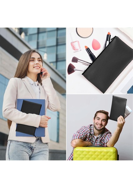 20 Paket Para Çantası 11,5 x 6,1 Inç Fermuarlı Banka Mevduat Çantaları Nakit Para Çantaları Madeni Paralar Kozmetik Fatura Araçları B (Yurt Dışından) modelleri