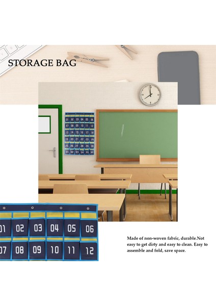 36 Numaralı Cepler Grafik Cep Telefonu Asılı Organizatör Asılı Saklama Çantası Sınıf Hesap Makinesi Cep Telefonu Tutucular (Yurt Dışından) indirimleri