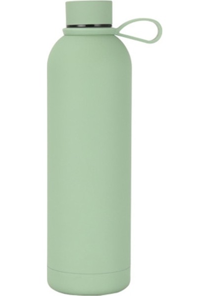 Junsunmay Şeker Renkli Kaplama 304 Paslanmaz Çelik Su Vakum Şişesi, Kapasite: 500ML (Yeşil) (Yurt Dışından)