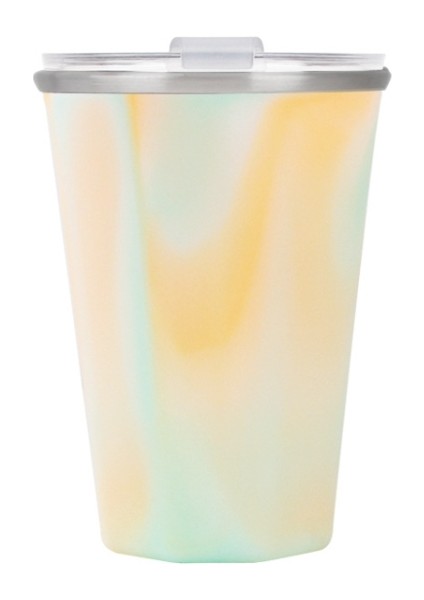 Yalıtımlı Soğutma Kupası Sarma Soğutma Kupası, Kapasite: 330ML (Kamuflaj Turuncu) (Yurt Dışından)