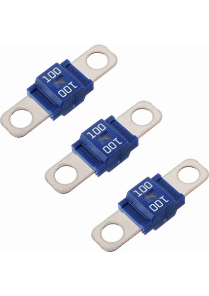 Amı/midi Sigorta 100A Yüksek Akım Sigortası Cıvatalı Sigorta 100 Amp Arabalar, Kamyonlar, Inşaat Araçları, Otobüsler, Karavanlar Için 10 Adet (Yurt Dışından) fiyatları