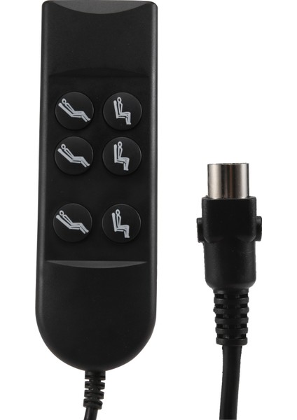 Elektrikli Recliner Sandalye Parçaları Güç Recliner Anahtarı Recliner Motor Anahtarı Elektrikli Kanepe Için 6 Düğme El Denetleyicisi (Yurt Dışından)