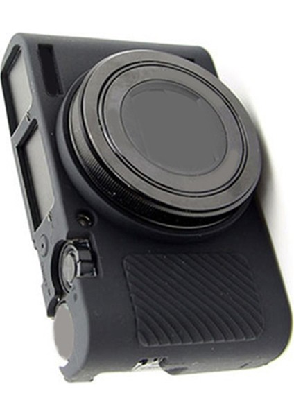 Sony DCS-RX100 Serisi M3, M4, M5, M6, M7 Için Silikon Koruyucu Kılıf - Yumuşak, Çizilmeye Dayanıklı Kamera Kılıfı Siyah (Yurt Dışından) fiyatları