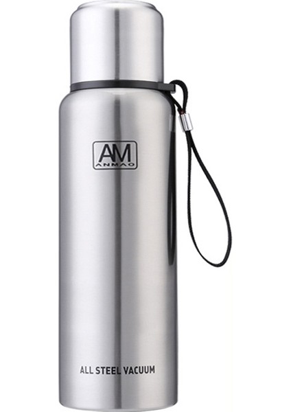 304 Paslanmaz Çelik Yalıtımlı Kupa Büyük Kapasiteli Spor Su Kupası Açık Seyahat Tenceresi, Kapasite: 750ML (Gerçek Renk) (Yurt Dışından)