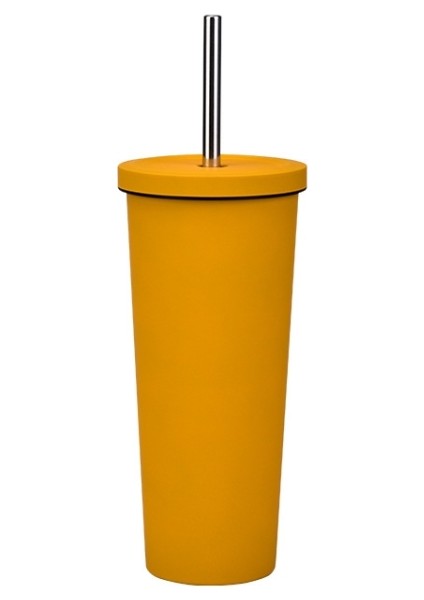 700ML Büyük Kapasiteli Çift Paslanmaz Çelik Kupası Vakum Dış Mekan 304 Yalıtım Kupası Araç Su Kupası (Haki) (Yurt Dışından)