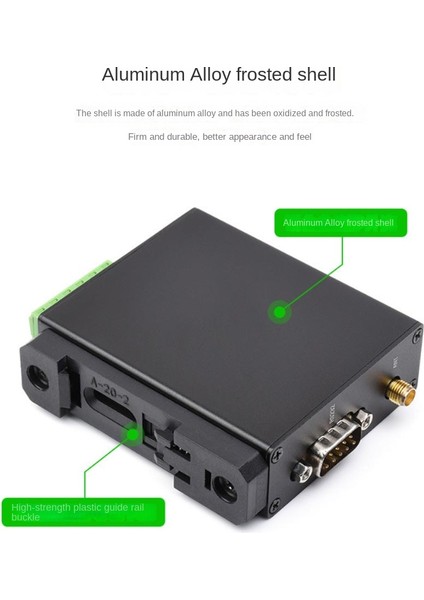 Waveshare SX1262-LORA-DTU-HF 850-930MHZ Kılavuz Ray Lora Veri Iletim Terminali Dtu RS232/RS485/RS422'DEN Sub Ghz Hf Için Lora'ya (Yurt Dışından) modelleri