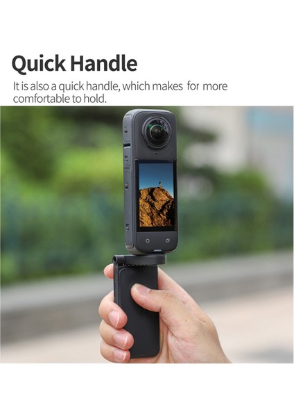 Sunnylıfe INSTA360 X4 Için Kamera Montajı Manyetik Montaj Tabanı Sapı Açısı Ayarlanabilir Masaüstü Montaj Aksesuarları (Yurt Dışından) modelleri