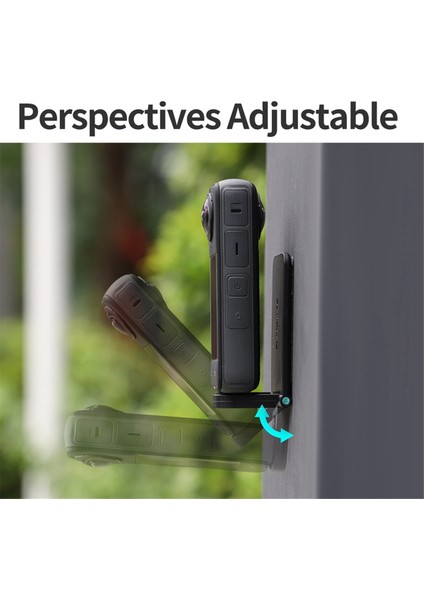 Sunnylıfe INSTA360 X4 Için Kamera Montajı Manyetik Montaj Tabanı Sapı Açısı Ayarlanabilir Masaüstü Montaj Aksesuarları (Yurt Dışından) indirimleri