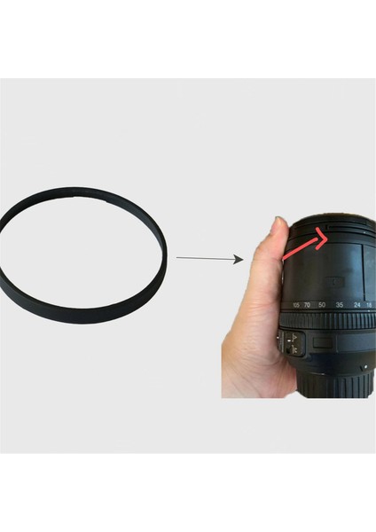 Nikon Lens Parçaları 18-105 Kırılgan Halka Ön Halka Zoom Conta Halkası Lens Halkası Kafası (Yurt Dışından) fiyatları